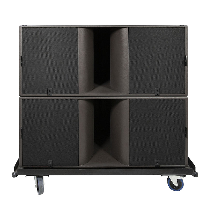 KS28 Alto-falante duplo de 18 polegadas Dj Super Bass Bar Subwoofer