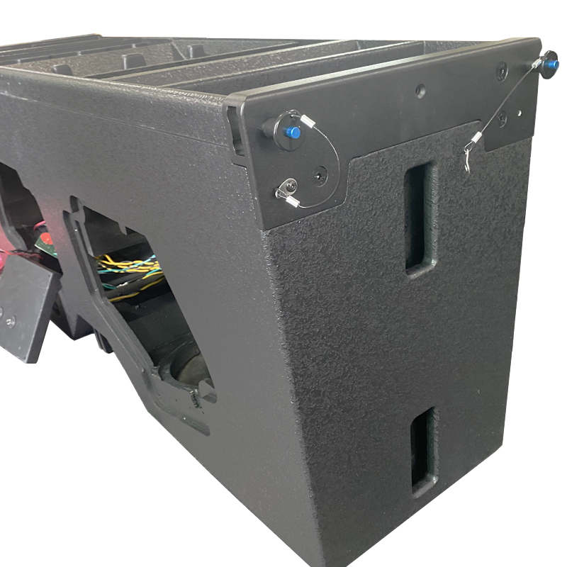 WPL Alto-falante line array de chifre de neodímio de 3 vias bi-amplificador