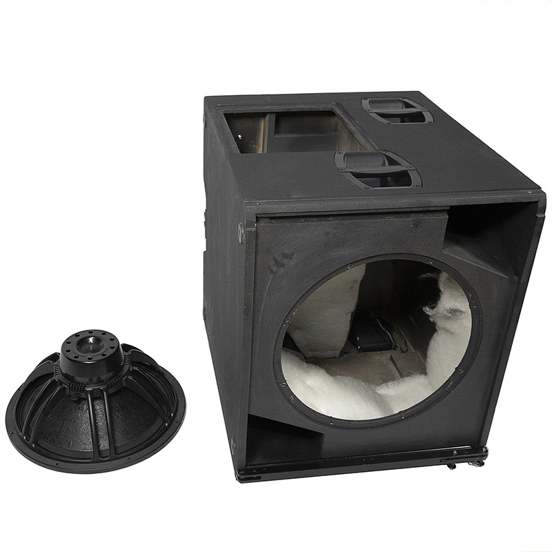 V8 Sub 18 polegadas Sistema de som de baixa frequência Subwoofer Alto-falante