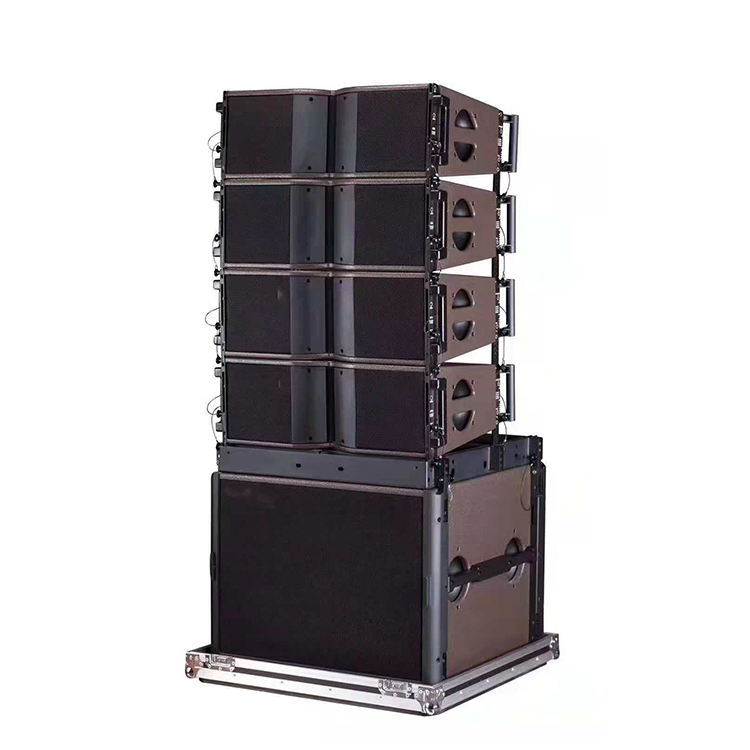 KA208 Caixa de som principal dupla de 8 polegadas Caixa de som passiva Line Array