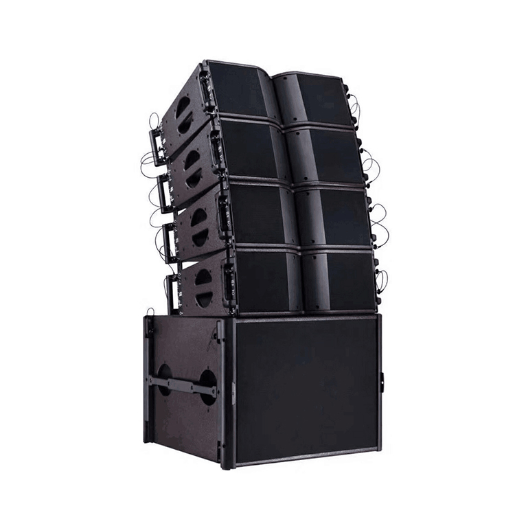 KA208 Caixa de som principal dupla de 8 polegadas Caixa de som passiva Line Array